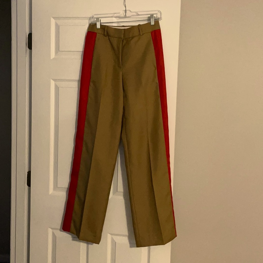 Tuxedo wide leg pants